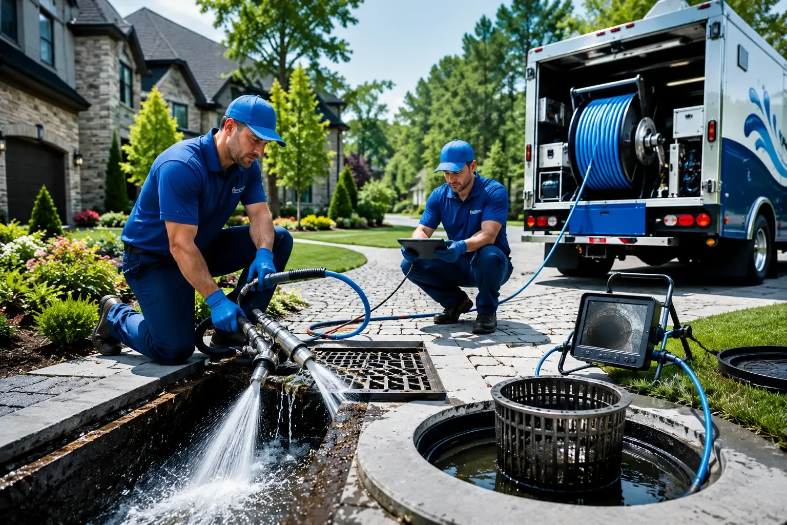 Local outdoor drain cleaning professionals in Milan, IN